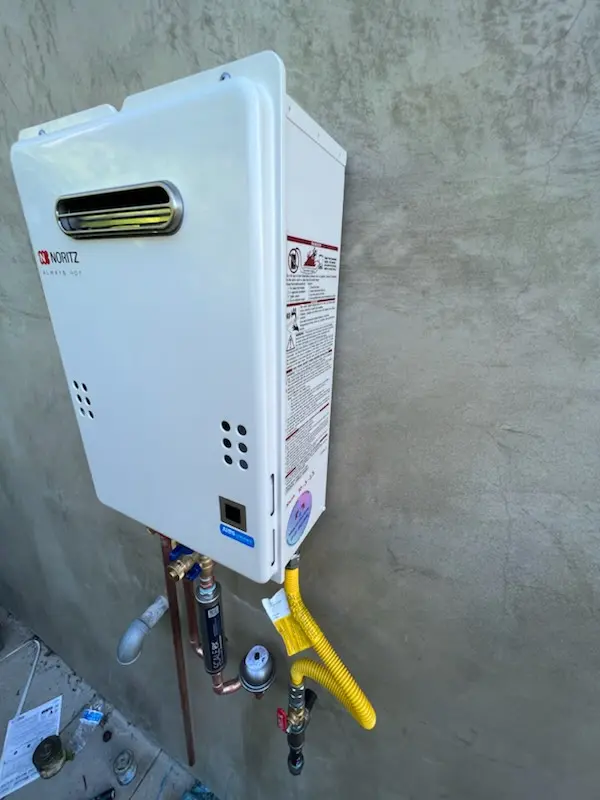 Tankless water heater installation for Hailey homes